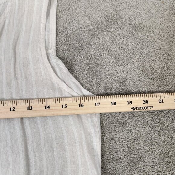 Lungo L'arno Women's Maxi Striped Shirt Dress Size Small Quiet Luxury Old Money - Picture 9 of 11